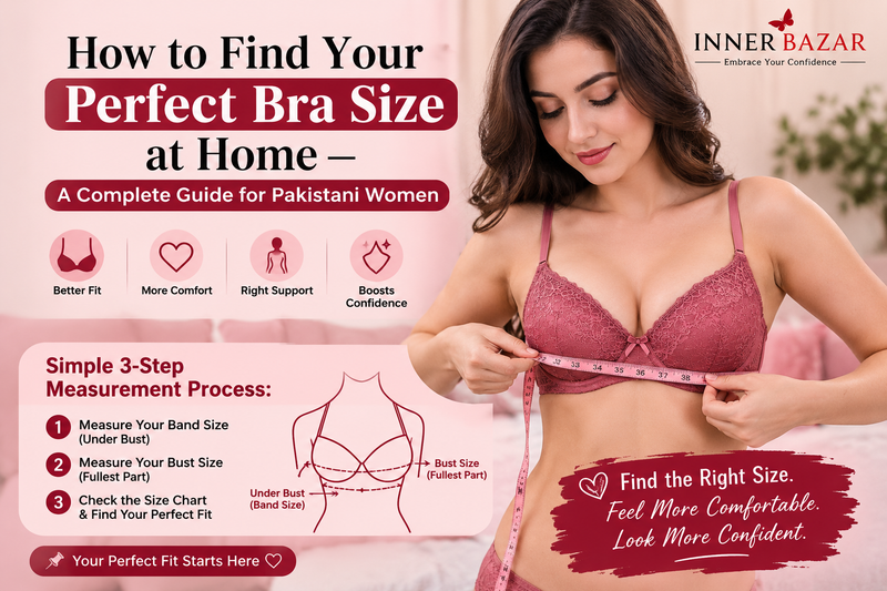 How to Find Your Perfect Bra Size at Home-Complete Guide for Pakistani Women