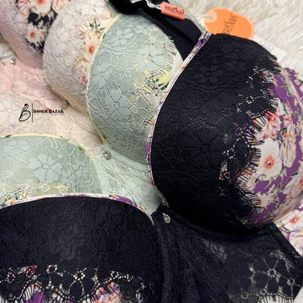 Floral Lace Bra & Panty Set