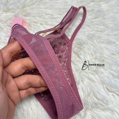 Luxury Lace Chain Thong Panty
