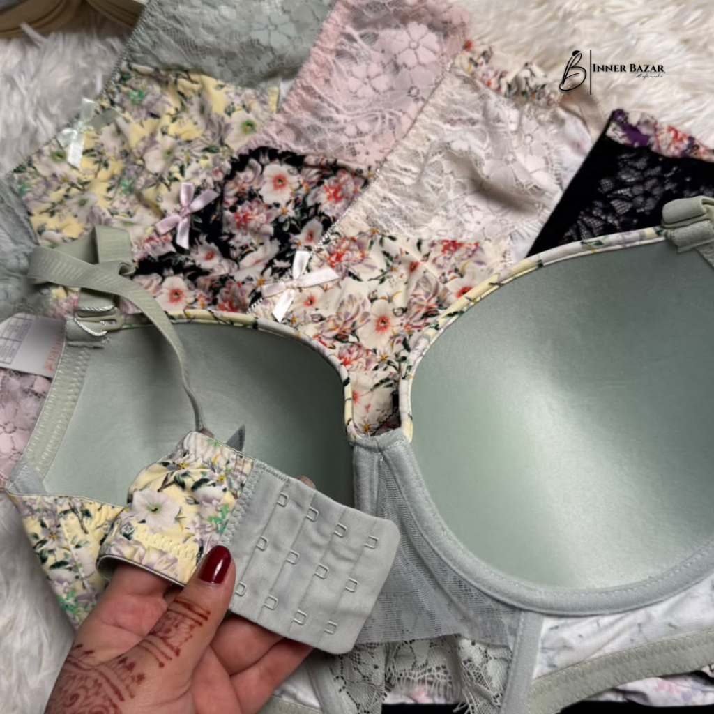 Floral Lace Bra & Panty Set