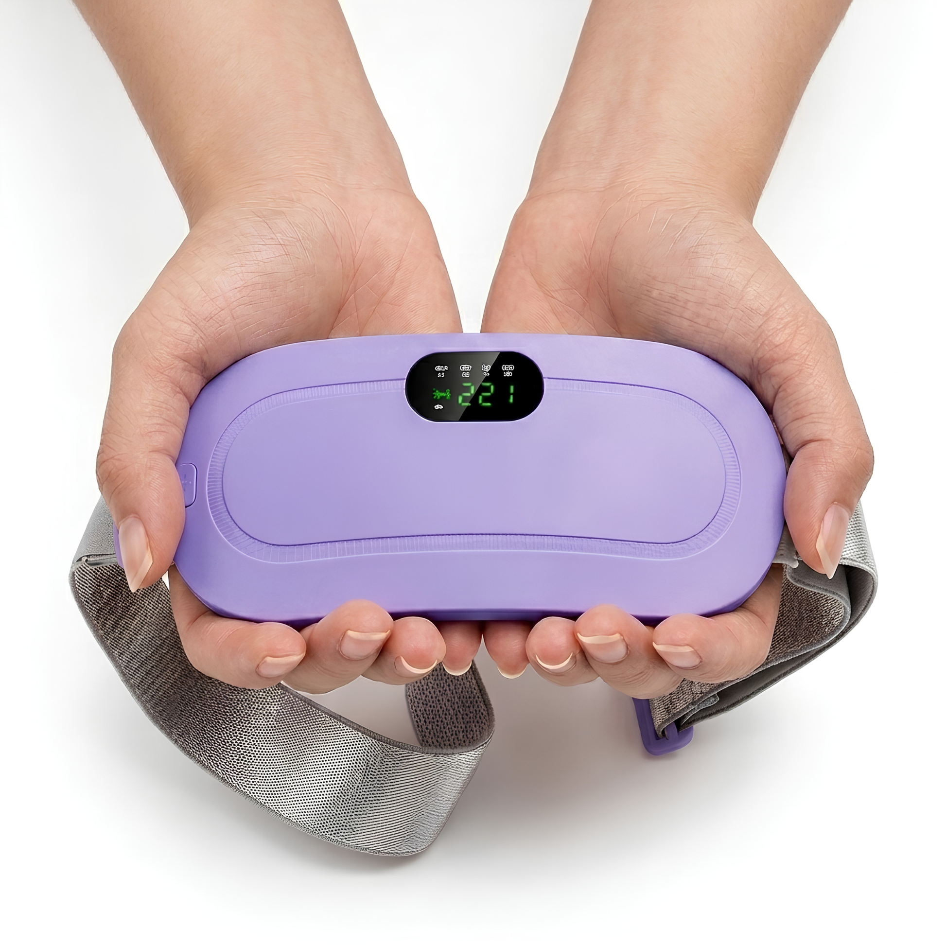Inner Bazar portable electric heating pad - control panel view