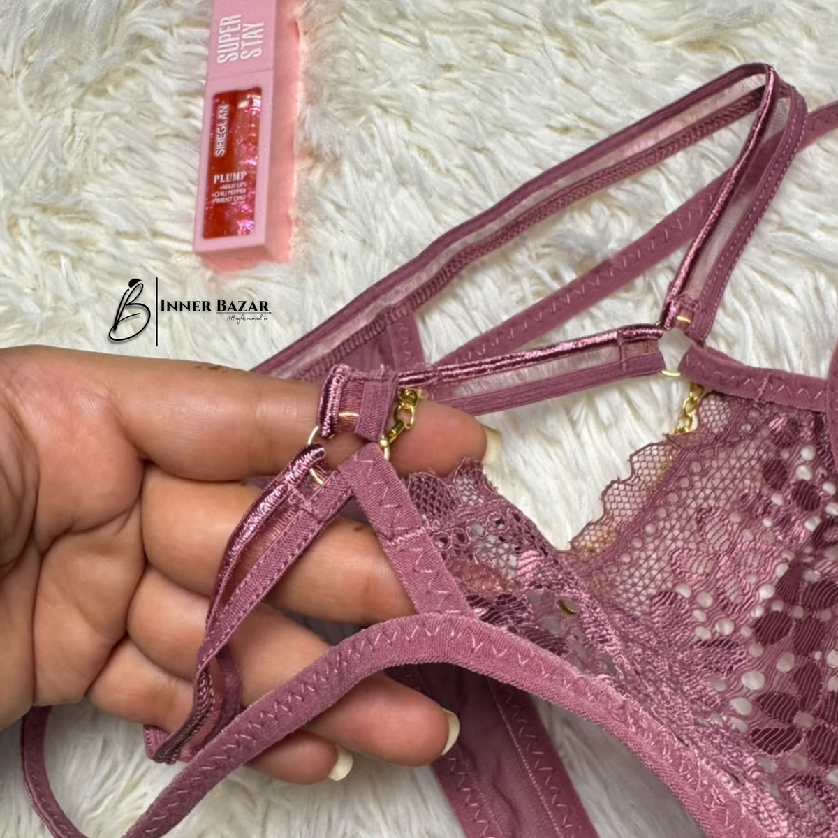 Luxury Lace Chain Thong Panty