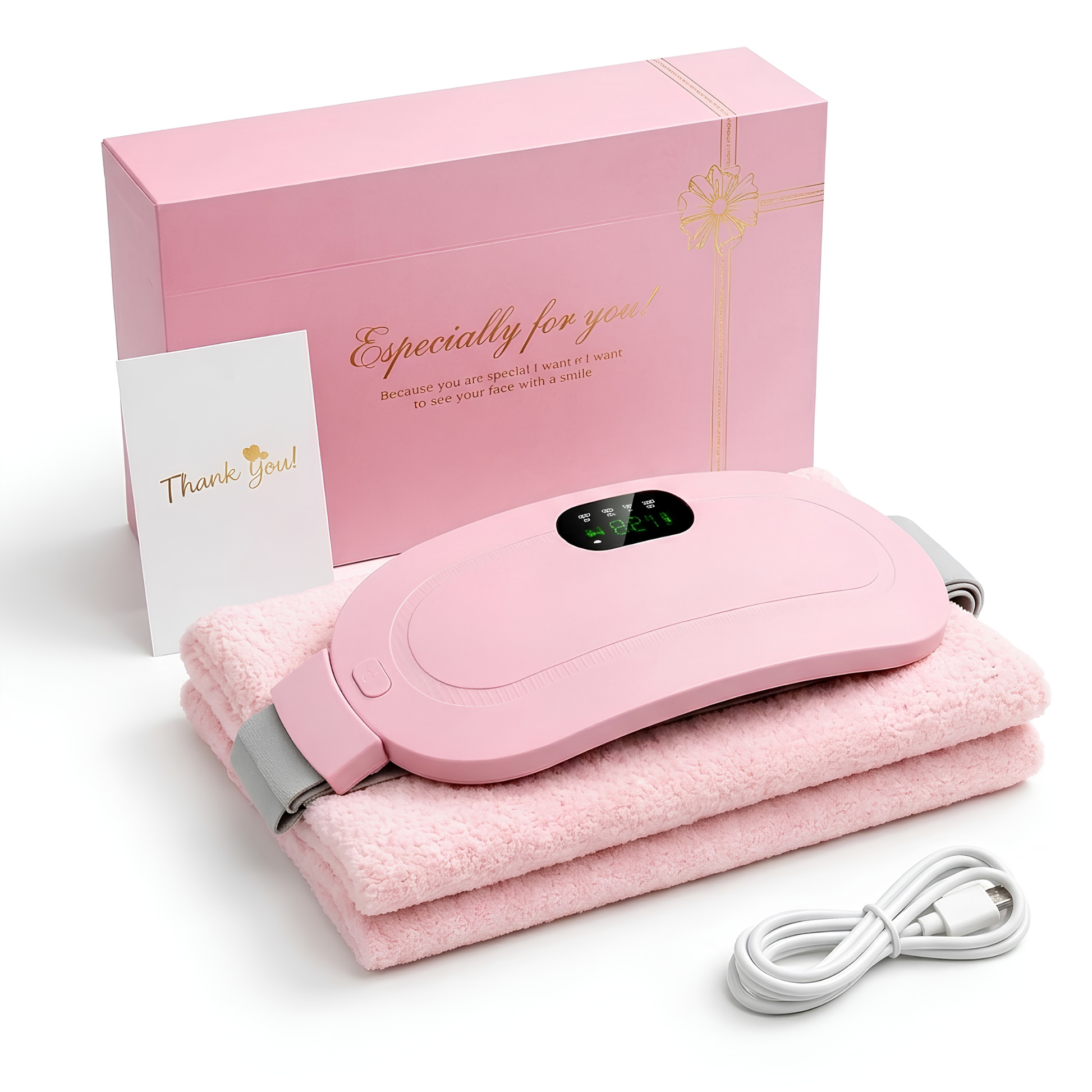 Inner Bazar portable electric heating pad - packaging view