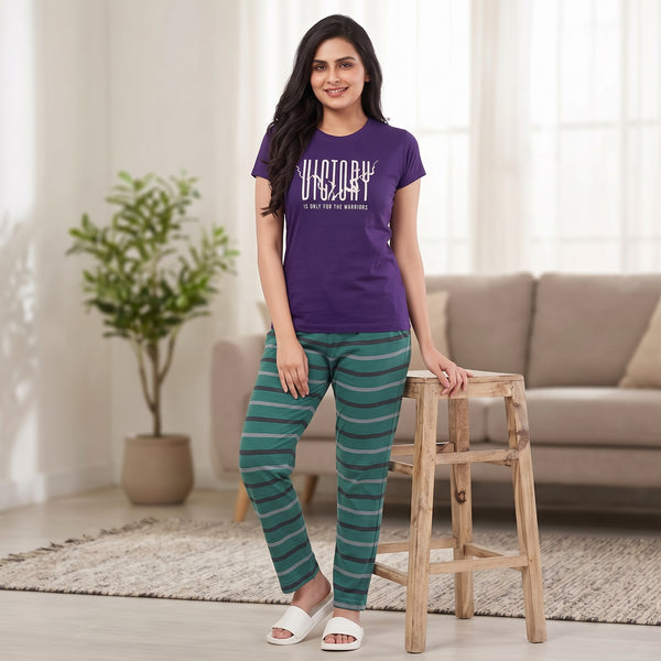 Women’s Cotton Night Suit