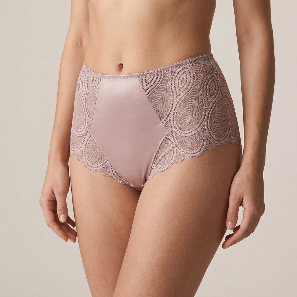 Elegant  Lace High Waist Brief