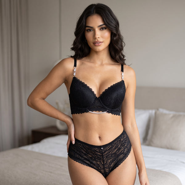Stylish Stone Bra set