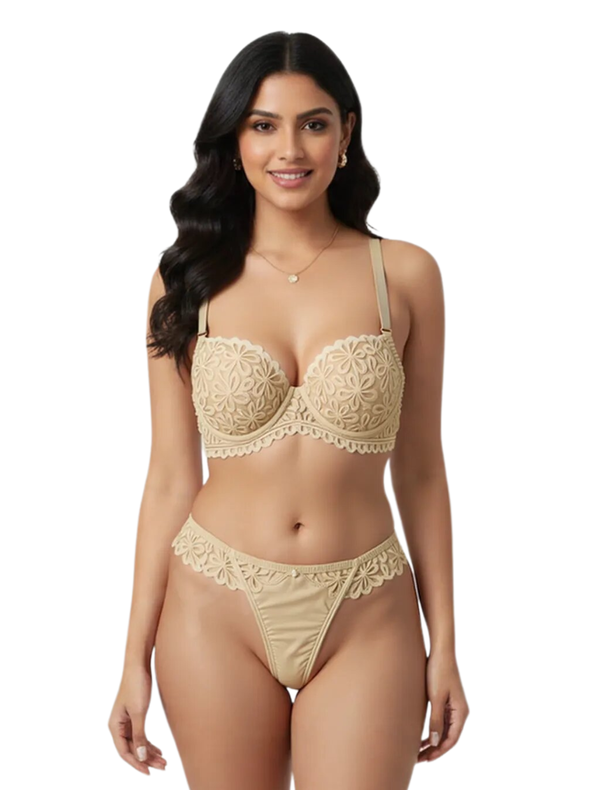 AngelSaura Lace Bra Set for Women Premium Collection