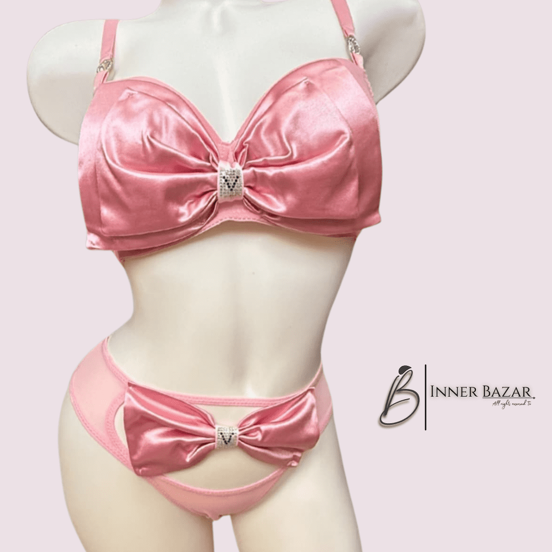Bow lingrie set by inner bazar