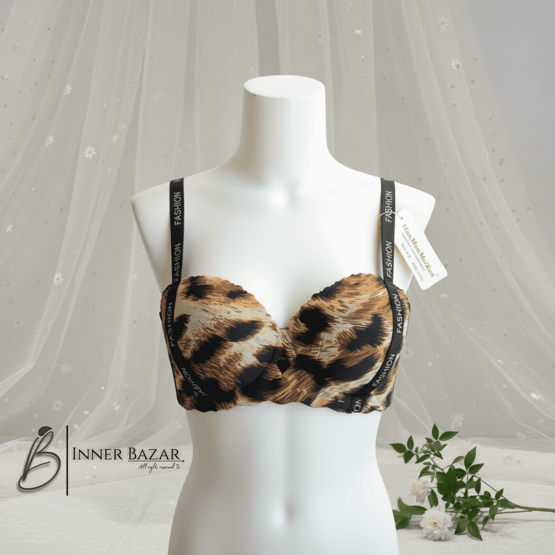 Women’s Printed Padded Bra – Stylish Everyday Wear | Inner Bazar